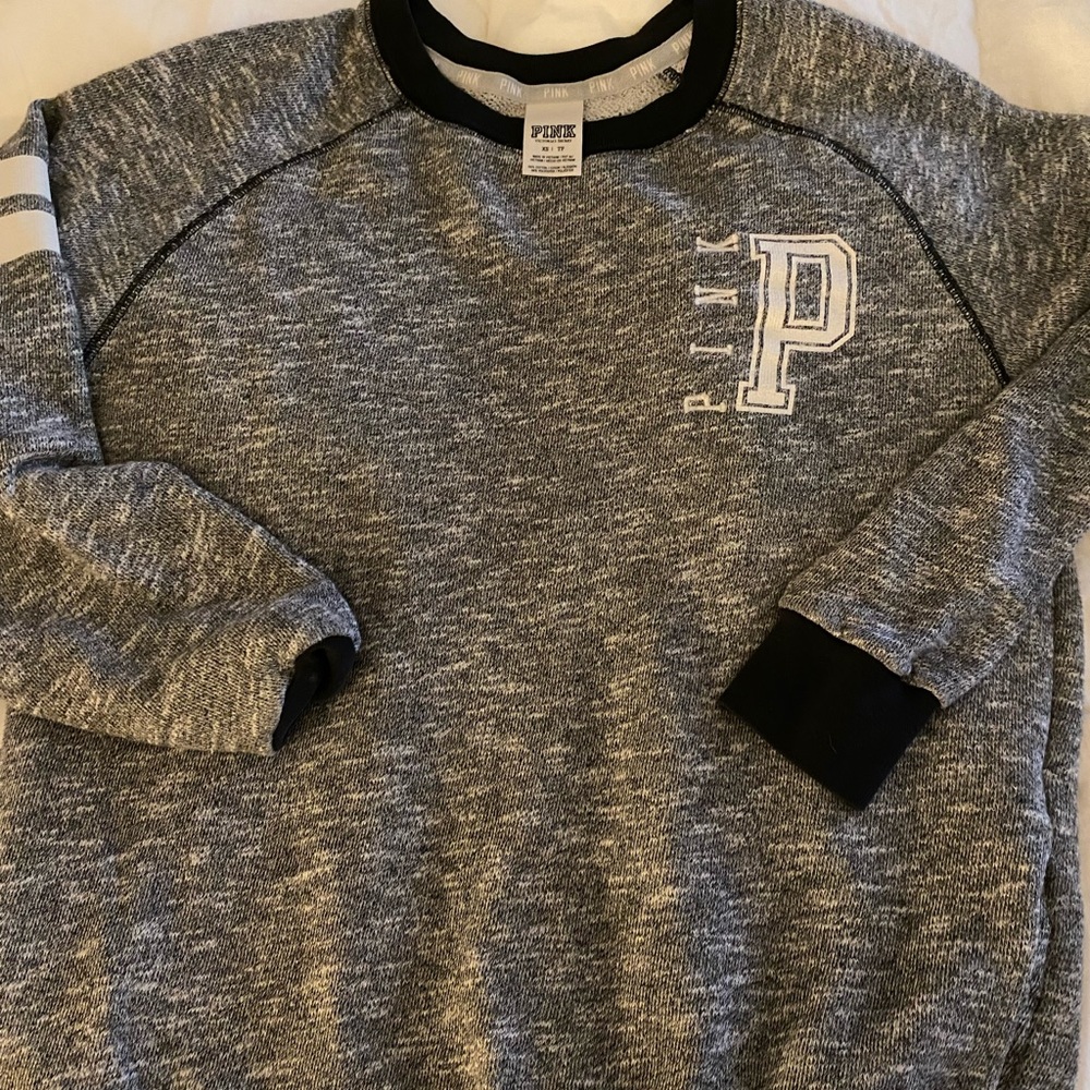 Pink crew sweater